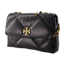 Kira Diamond Quilt Convertible Borse Tory Burch in pelle nera
