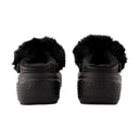 Stomp Lined Mules Crocs Thermoplastic Black