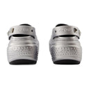 Stomp Sandals Crocs Synthetic Silver