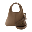 Lana 23 Shoulder Bag Coach Leather Dark Stone