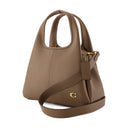 Lana 23 Shoulder Bag Coach Leather Dark Stone