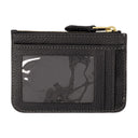 Mini id Skinny Cash Case Coach in pelle nera