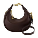 Jonie Purse Coach en cuir marron