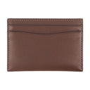 Essentiële kaarthouder Coach Leather Brown
