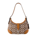 Hamptons Hobo Bag Coach Canvas Brown