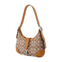 Hamptons Hobo Bag Coach Canvas Brown