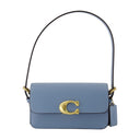 Zoe Shoulder Bag Coach Leather Blue