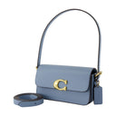 Zoe Shoulder Bag Coach Leather Blue