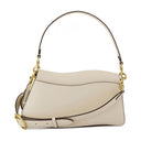 Tabby Shoulder Bag Coach Leather White