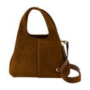 Lana 23 Sac à bandoulière Coach en cuir marron