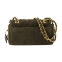 Quilted Tabby 20 With Chain Shoulder Bag Coach Leather Green