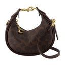 Signature Jonie Purse Coach Canvas Brown