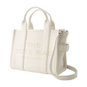 De mini -tote marc jacobs lederen zilver