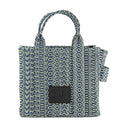 The Micro Tote Bag Marc Jacobs Cotton Blue