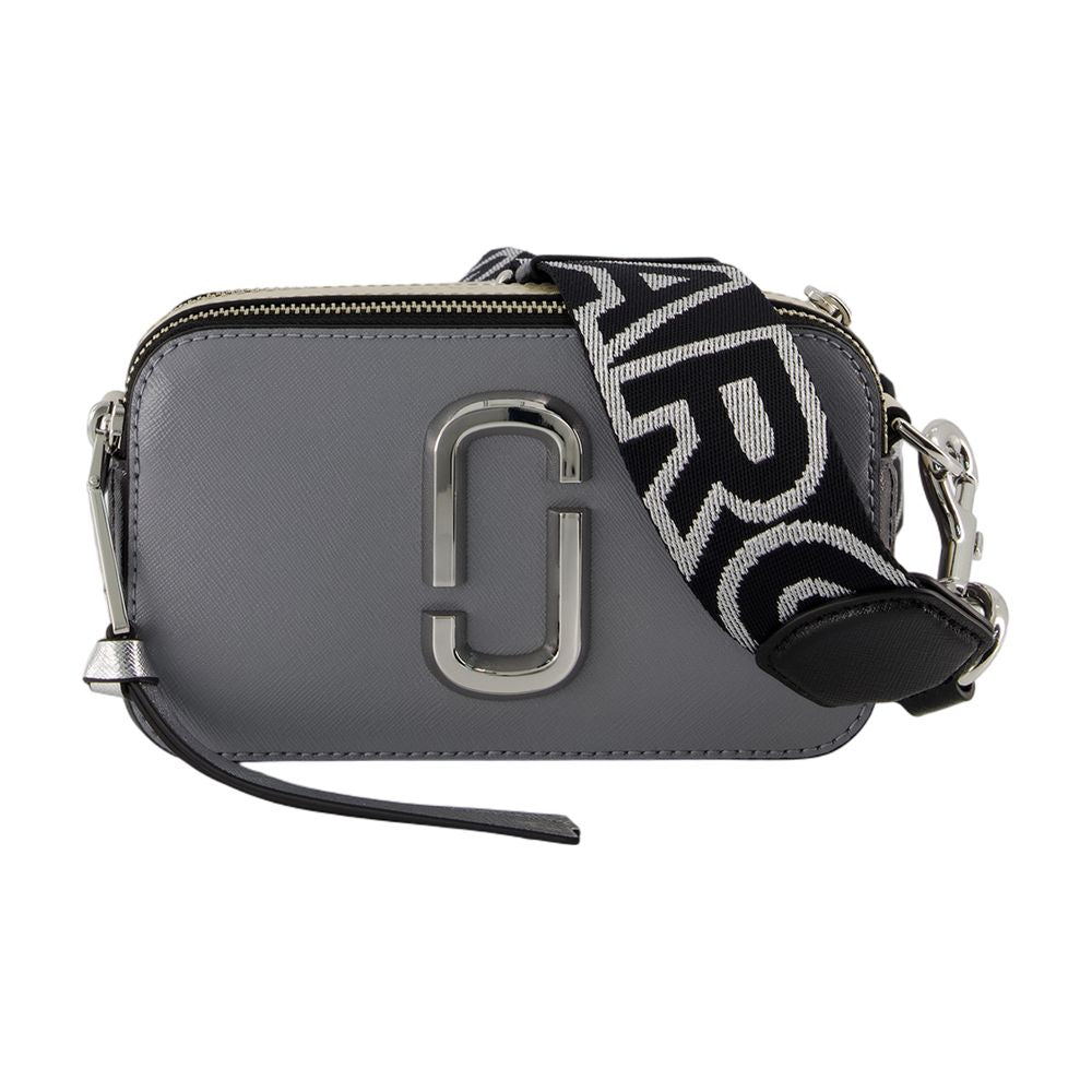 The Snapshot Crossbody Marc Jacobs Leather Grey