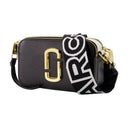 Snapshot crossbody marc jacobs læder sort