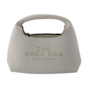 Le mini sac de sac Marc Jacobs en cuir blanc