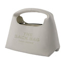 Le mini sac de sac Marc Jacobs en cuir blanc