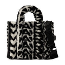 De medium Tote Marc Jacobs Synthetic Black/Ivory
