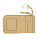 De bovenste zip -portemonnee Marc Jacobs Leather Brown