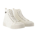 The High Top Sneakers Marc Jacobs Cotton White