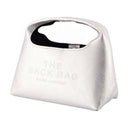 La borsa mini sack marc jacobs in pelle argento