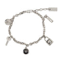 Knopfbrandarmband Marc Jacobs Metall Silber