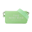 Il mini crossbody marc jacobs in pelle verde