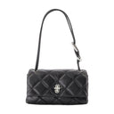 Die Mini Dual -Ketten -Umhängetasche Marc Jacobs Leder schwarz