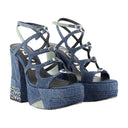 The Kiki Pumps Marc Jacobs Cotton Blue