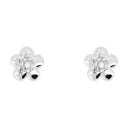 Micro-boucles de micro-oreilles Marc Jacobs Metal Silver
