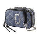 Snapshot crossbody marc jacobs bomuld blå