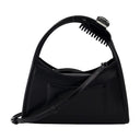 Der Klauenclip Crossbody Marc Jacobs Leder schwarz