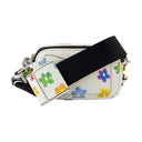 La instantánea Crossbody Marc Jacobs Leather White