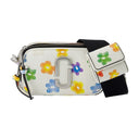 La instantánea Crossbody Marc Jacobs Leather White