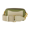 La instantánea Crossbody Marc Jacobs Leather Green