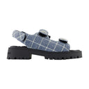 Sandals Marc Jacobs Cotton Blue