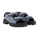 Sandals Marc Jacobs Cotton Blue