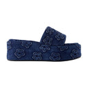 The Platform Sandals Marc Jacobs Cotton Blue