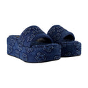 The Platform Sandals Marc Jacobs Cotton Blue