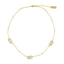 Moppkedjan halsband marc jacobs metallguld