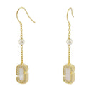 MOP druppel oorbellen Marc Jacobs Metal Gold