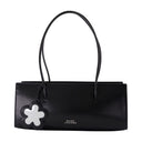 Mirror Satchel Shoulder Bag Marc Jacobs læder sort