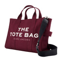 Medium tote shopper taske marc jacobs bomuld lilla lilla