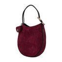 La grande borsa a tracolla di hobo marc jacobs in pelle viola