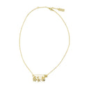 Collier de charme de ballon Marc Jacobs Metal Gold