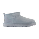 W Classic Ultra Mini Boots Ugg Leather Blue