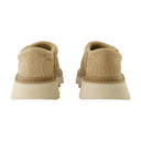 M Tasman Lug Mules Ugg Leather Beige