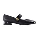 Cap Toe Mary Jane Ballerinas Tory Burch Leather Black