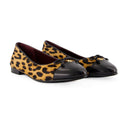 Cap Toe Ballerinas Tory Burch Leather Printed